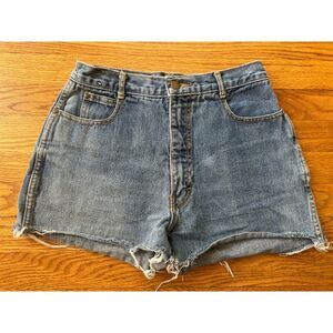 Vintage Pentimento Cut Off High Waist Mom Jean Denim 70s Shorts Size 11